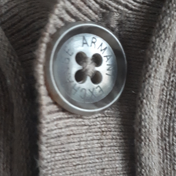 Armani Exchange Cotton Cashmere Cardigan - Picture 5 of 12